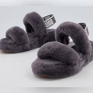 NWOT UGG Fluff Oh Yeah Slide Slippers